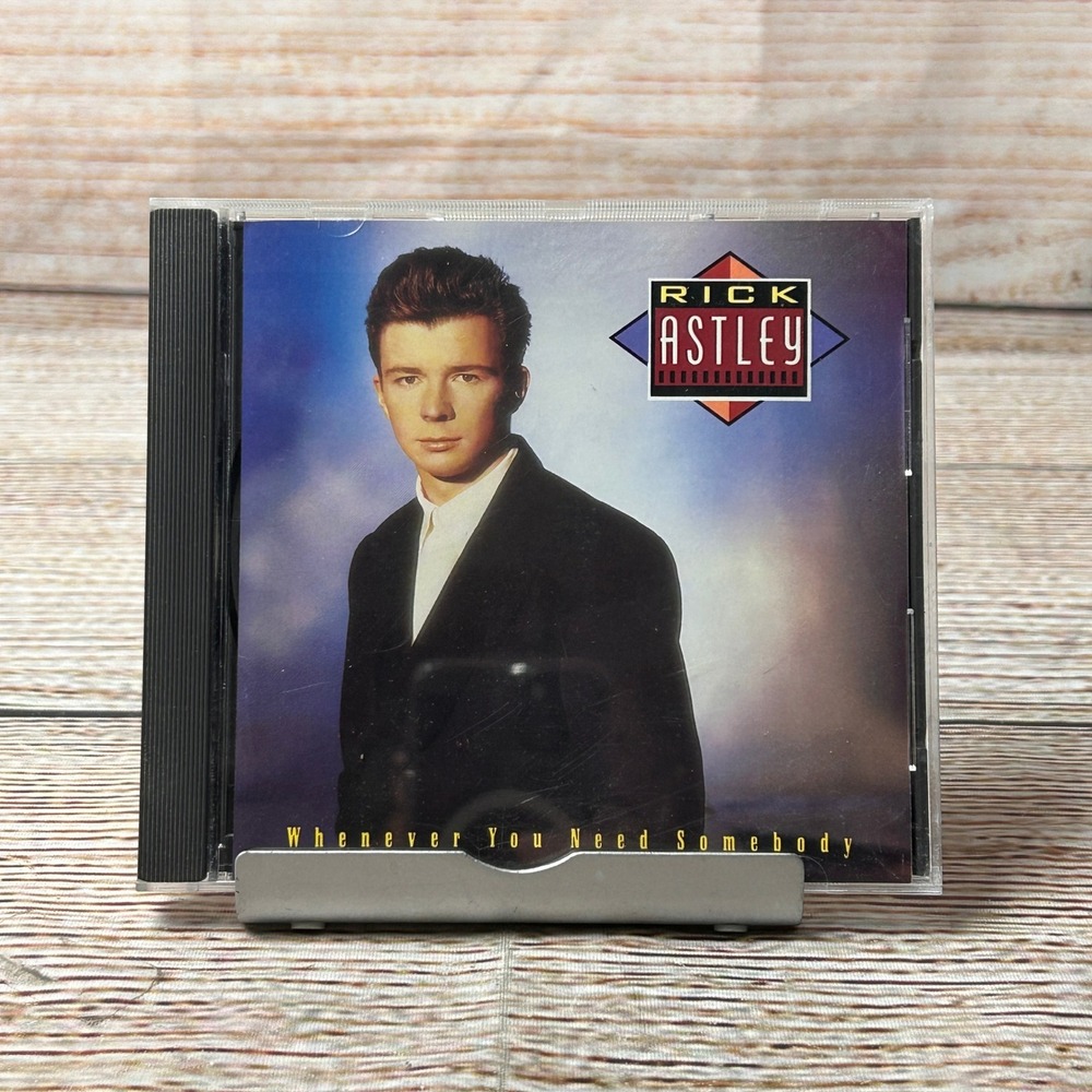Rick Astley Whenever You Need Somebody CD 1987 RCA Never Gonna Give You Up